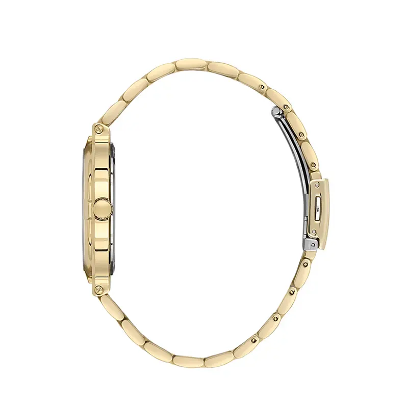 Daniel Klein Japan Quartz  White Dial Gold-tone Couple Set- DK.1.13908-3